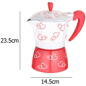 New Coffee Maker Aluminum Alloy Espresso Mocha Coffee Pot Stove Coffee Maker Percolator Cafetiere Tools For Home Office
New Coffee Maker Aluminum Alloy Espresso Mocha Coffee Pot Stove Coffee Maker Percolator Cafetiere Tools For Home Office
