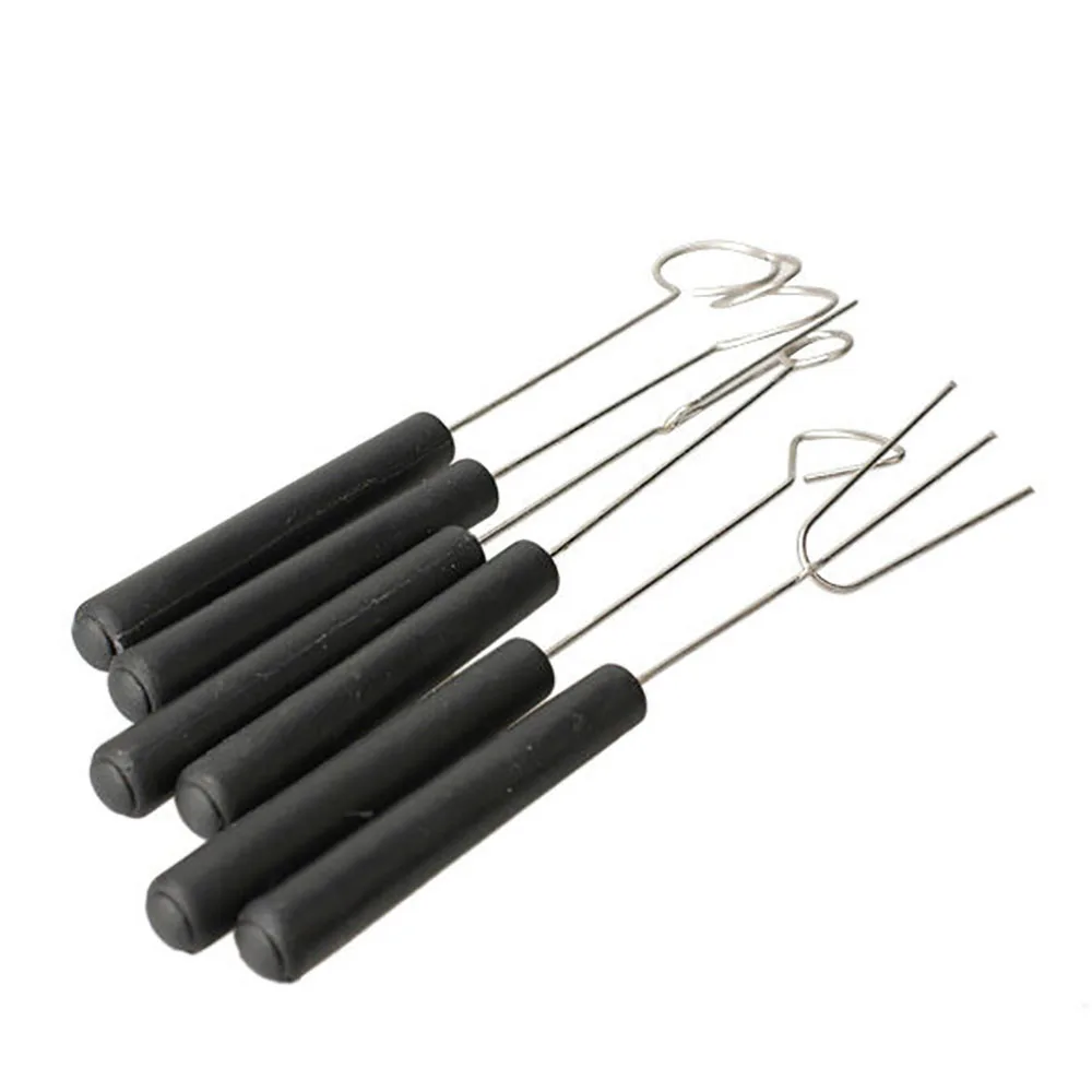 6pcs Stainless Steel Decorating Tool Set Chocolate Dipping Fork Dessert Forks Fondue Melting Skewer DIY Bakeware Accessories
6pcs Stainless Steel Decorating Tool Set Chocolate Dipping Fork Dessert Forks Fondue Melting Skewer DIY Bakeware Accessories
