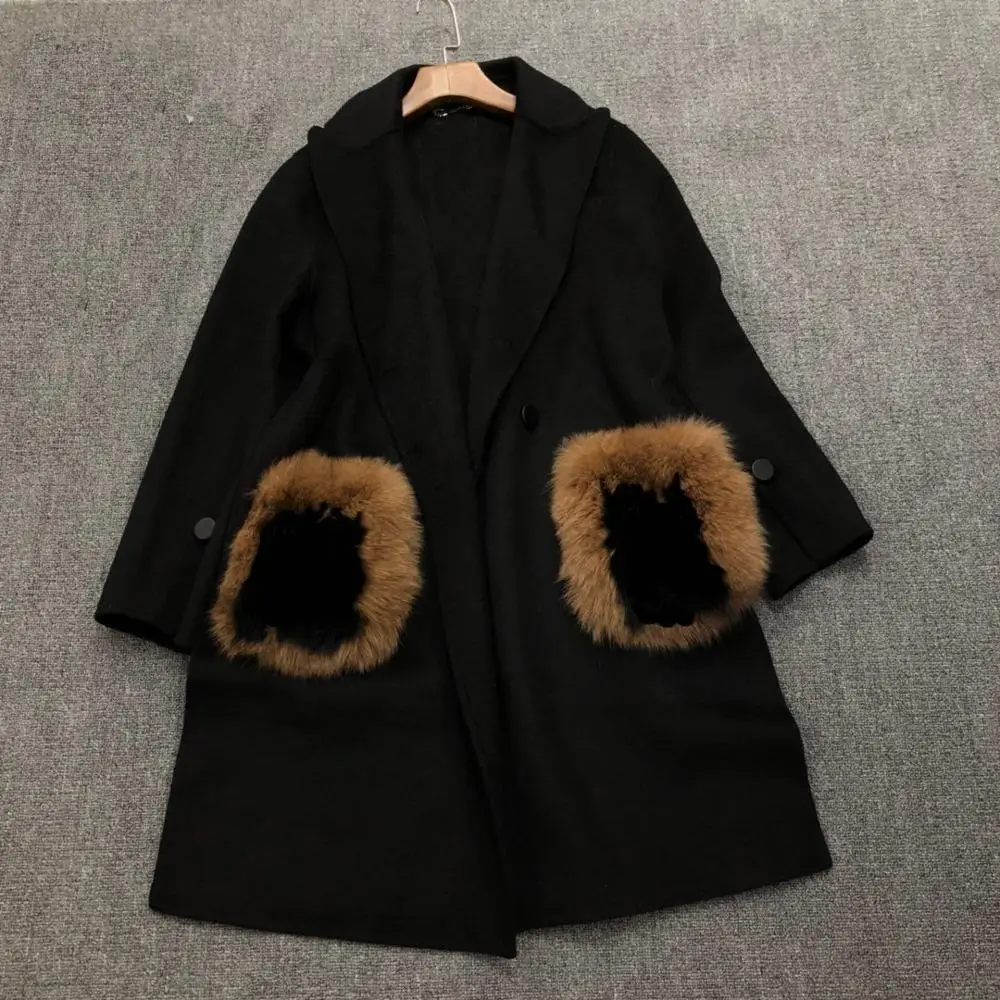 Фото Куртка женская зимняя черная теплая длинная 2020 |