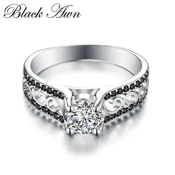 Classic 925 Sterling Silver Fine Jewelry Trendy Bague Femme Engagement for Women Fashion Wedding Rings Bijoux Anillos Mujer C065
Classic 925 Sterling Silver Fine Jewelry Trendy Bague Femme Engagement for Women Fashion Wedding Rings Bijoux Anillos Mujer C065