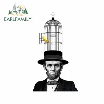 EARLFAMILY 13cm x 7.7cm for Abe Canary Abraham Lincoln Car Sticker Waterproof Scratch-proof Window Trunk Vehicle Decal
EARLFAMILY 13cm x 7.7cm for Abe Canary Abraham Lincoln Car Sticker Waterproof Scratch-proof Window Trunk Vehicle Decal