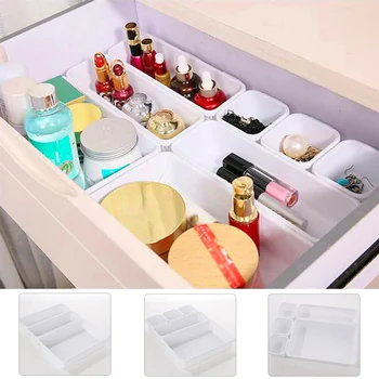 8pcs Storage Box Drawer Inner Container Plastic Box Set Drawer Divider Case Makeup for Household P7Ding
8pcs Storage Box Drawer Inner Container Plastic Box Set Drawer Divider Case Makeup for Household P7Ding