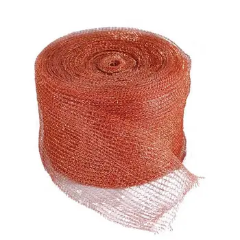 Knitted Copper Mesh For Bat/Mouse Copper Blocker Stopper Copper Mesh Scrubber Pipeline Barrels Clean Gap Filling /Fill Fabric
Knitted Copper Mesh For Bat/Mouse Copper Blocker Stopper Copper Mesh Scrubber Pipeline Barrels Clean Gap Filling /Fill Fabric