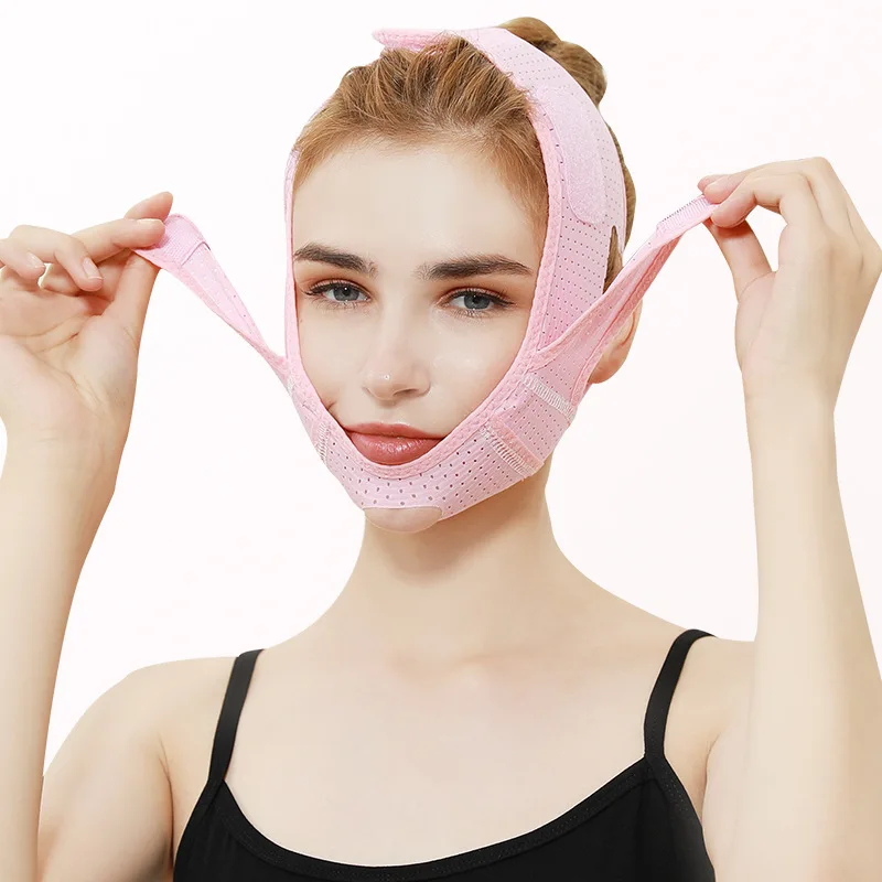 Breathable V Face Cheek Lift Up Band Face Thin Mask Reduce Double Chin V-Line Shaping Bandage Anti Wrinkle Face Bandage
Breathable V Face Cheek Lift Up Band Face Thin Mask Reduce Double Chin V-Line Shaping Bandage Anti Wrinkle Face Bandage