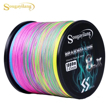 Sougayilang New 9 Strands Strong PE Fishing Line 300M 500M 1000M Strong Abrasion Resistance Multifilament Fishing Line Pesca
Sougayilang New 9 Strands Strong PE Fishing Line 300M 500M 1000M Strong Abrasion Resistance Multifilament Fishing Line Pesca