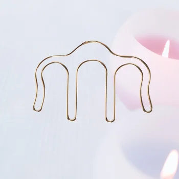 Stylish Metal M Shaped Clip General Music Clip Metal Hollowed Bookmark(Golden)
Stylish Metal M Shaped Clip General Music Clip Metal Hollowed Bookmark(Golden)