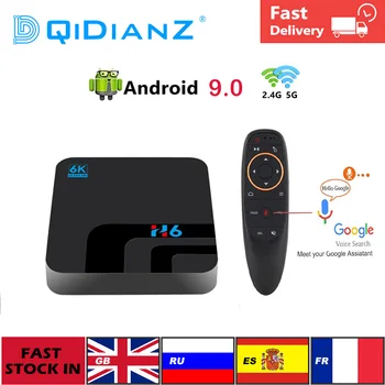 H6 TV BOX Smart 6K Ultra HD 4+32G Android 9.0 TV Receiver WIFI Google Cast Netflix Media Player IPTV Set-top Box pk x96 hk1 max
H6 TV BOX Smart 6K Ultra HD 4+32G Android 9.0 TV Receiver WIFI Google Cast Netflix Media Player IPTV Set-top Box pk x96 hk1 max
