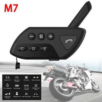 Waterproof 800m Bluetooth Intercom Motorcycle Helmet Headsets for Wireless Walkie Talkie Moto Stereo Interphone MP3 GPS FM Radio
Waterproof 800m Bluetooth Intercom Motorcycle Helmet Headsets for Wireless Walkie Talkie Moto Stereo Interphone MP3 GPS FM Radio