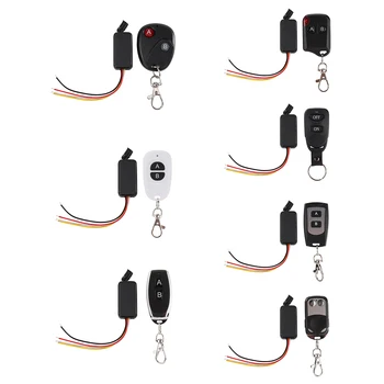433MHz Universal Wireless Remote Control Switch DC 3.7-24V Relay Receiver Module & RF 433 MHz for LED Light Switch
433MHz Universal Wireless Remote Control Switch DC 3.7-24V Relay Receiver Module & RF 433 MHz for LED Light Switch