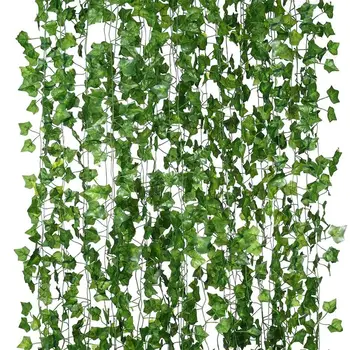 IMIKEYA 18pcs Artificial Vines 50pcs Binding Ties Green Creeper Wreath Hanging Plants Garland Home Garden Wall Fence Stairway
IMIKEYA 18pcs Artificial Vines 50pcs Binding Ties Green Creeper Wreath Hanging Plants Garland Home Garden Wall Fence Stairway