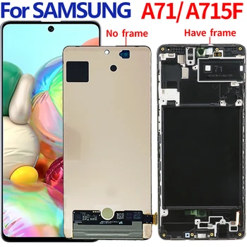 6.7" Super AMOLED For Samsung Galaxy A71 LCD A715F A715 Display Touch Screen Digitizer Assembly With Frame For SAMSUNG A71 LCD
6.7" Super AMOLED For Samsung Galaxy A71 LCD A715F A715 Display Touch Screen Digitizer Assembly With Frame For SAMSUNG A71 LCD
