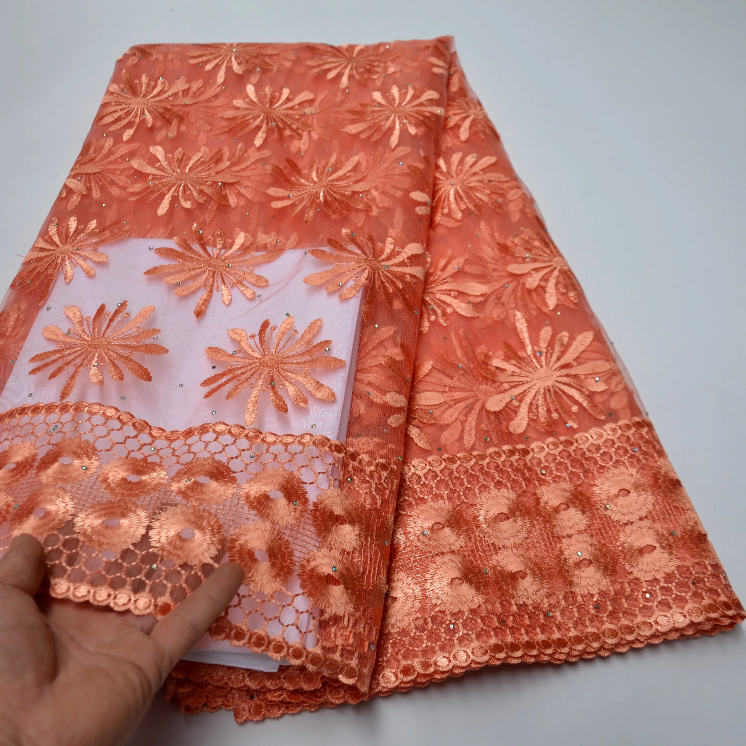 2020 Latest high quality african net embroidered lace and nigerian tulle net lace fabric mesh for dress --N79307
2020 Latest high quality african net embroidered lace and nigerian tulle net lace fabric mesh for dress --N79307