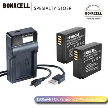 Bonacell DMW-BLG10 BLG10E BLG10PP BLE9 BLE9E Batteries+LCD Charger for Panasonic Lumix DMC GF6 GX7 GF3 GF5 ZS100 ZS60 LX100 GX85 
Bonacell DMW-BLG10 BLG10E BLG10PP BLE9 BLE9E Batteries+LCD Charger for Panasonic Lumix DMC GF6 GX7 GF3 GF5 ZS100 ZS60 LX100 GX85