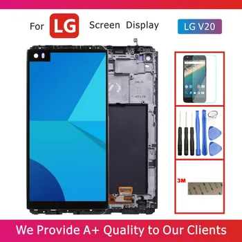 Tested 5.7" LCD Display for LG V20 VS995 VS996 LS997 H910 Display with Touch Screen Digitizer Assembly Frame Replacement Parts
Tested 5.7" LCD Display for LG V20 VS995 VS996 LS997 H910 Display with Touch Screen Digitizer Assembly Frame Replacement Parts