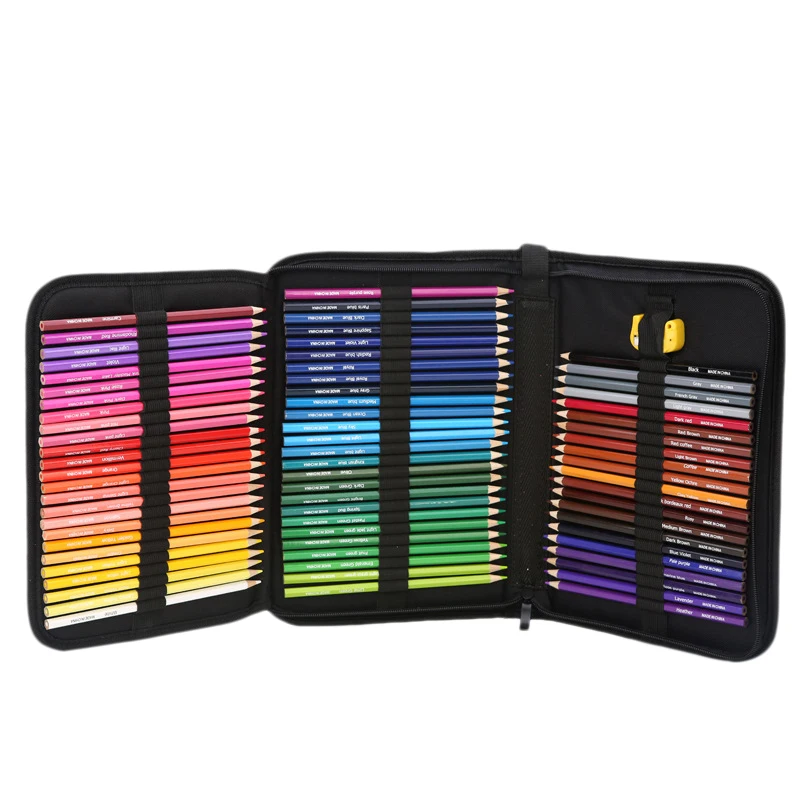72 Colored Pencils Including Coloring Pencils, Travel Case, Pencil Sharpener, a Perfect Gift To Kids, Students, Artist and Paint
72 Colored Pencils Including Coloring Pencils, Travel Case, Pencil Sharpener, a Perfect Gift To Kids, Students, Artist and Paint