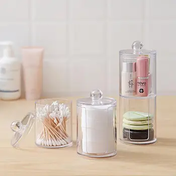 Swab Box Storage Box Crystal Cotton Pad Box Transparent Jewelry Box Portable Travel Makeup Cosmetic Organizer Plastic Cotton
Swab Box Storage Box Crystal Cotton Pad Box Transparent Jewelry Box Portable Travel Makeup Cosmetic Organizer Plastic Cotton