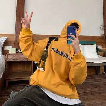 2019 Men's Cotton Casual Hoodies Letter Printing Pullover Increase Velvet Coats Hooded Zipper Streetwear Hip Hop Sweatshirts
2019 Men's Cotton Casual Hoodies Letter Printing Pullover Increase Velvet Coats Hooded Zipper Streetwear Hip Hop Sweatshirts