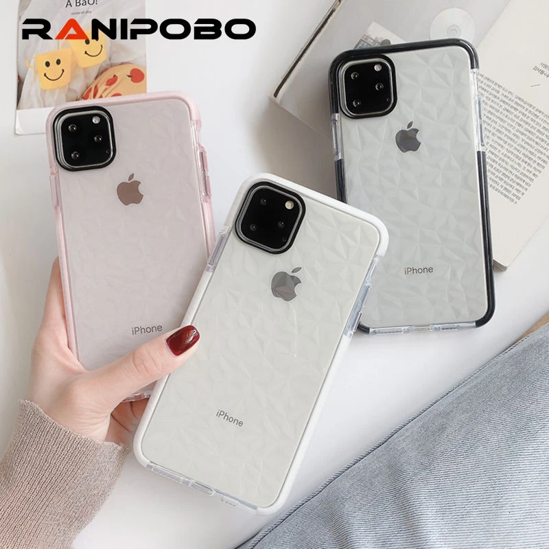 Shockproof Bumper Frame Diamond Phone Case For iPhone 11 11Pro Max XR X XS Max 8 7 6 6S Plus Soft Clear protection Back Cover
Shockproof Bumper Frame Diamond Phone Case For iPhone 11 11Pro Max XR X XS Max 8 7 6 6S Plus Soft Clear protection Back Cover