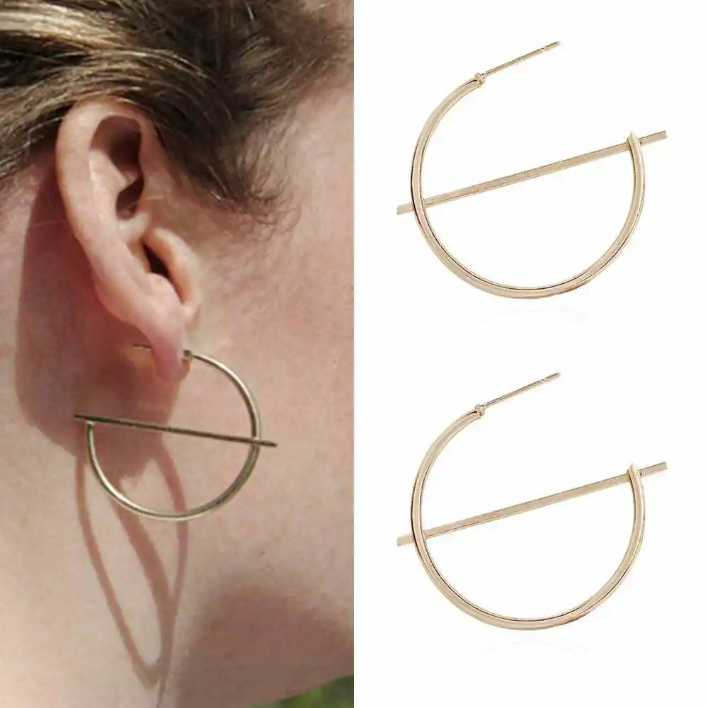 EK762 Personality Simple Metal Geometric Round C-Type Wild Earrings Ear Ring Temperament Exaggerated Earrings Accessories
EK762 Personality Simple Metal Geometric Round C-Type Wild Earrings Ear Ring Temperament Exaggerated Earrings Accessories