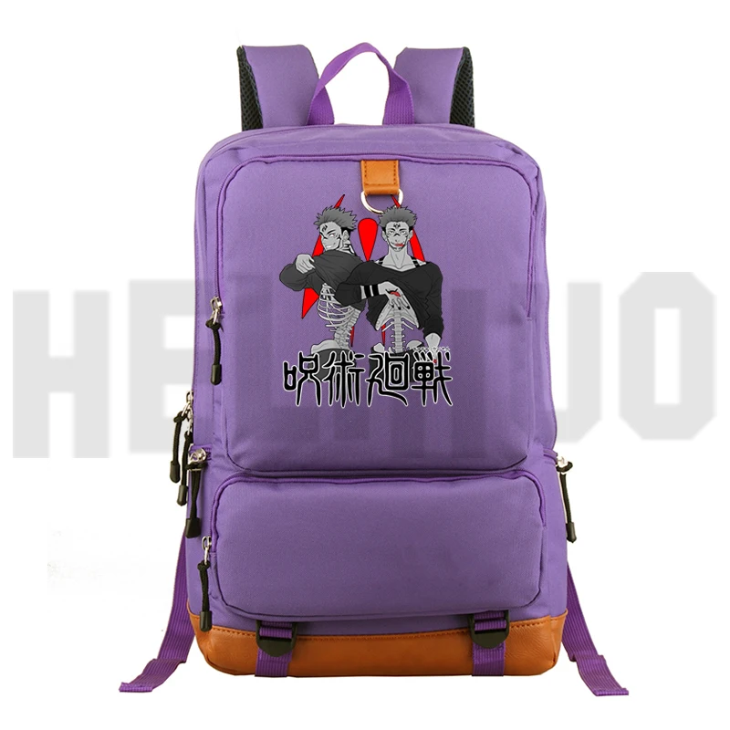 

New Jujutsu Kaisen Backpack Schoolbag Women Travel Yuji Itadori Book Bag Mochila Sac A Dos Anime Waterproof Back Pack Men Laptop