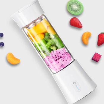HOT!380Ml Portable Juicer Electric USB Rechargeable Smoothie Blender Machine Mixer Mini Juice Cup Maker Fast Blenders Food Proce
HOT!380Ml Portable Juicer Electric USB Rechargeable Smoothie Blender Machine Mixer Mini Juice Cup Maker Fast Blenders Food Proce