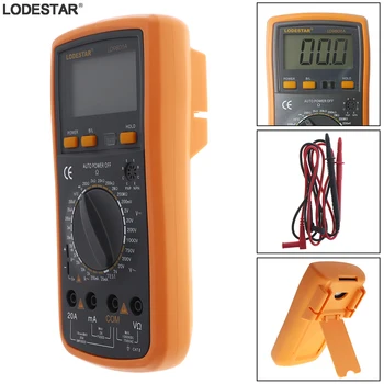 LD9801A LCD Display 1999 Counts Hand-held Digital Multimeter Diode / Triode Test Support Double Integral A/D Conversion
LD9801A LCD Display 1999 Counts Hand-held Digital Multimeter Diode / Triode Test Support Double Integral A/D Conversion
