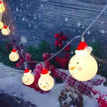 2/3M Snowman Led Fairy String Lights Santa Led Christmas Light Home Garden Indoor Party Wedding Christmas Decoration Light
2/3M Snowman Led Fairy String Lights Santa Led Christmas Light Home Garden Indoor Party Wedding Christmas Decoration Light