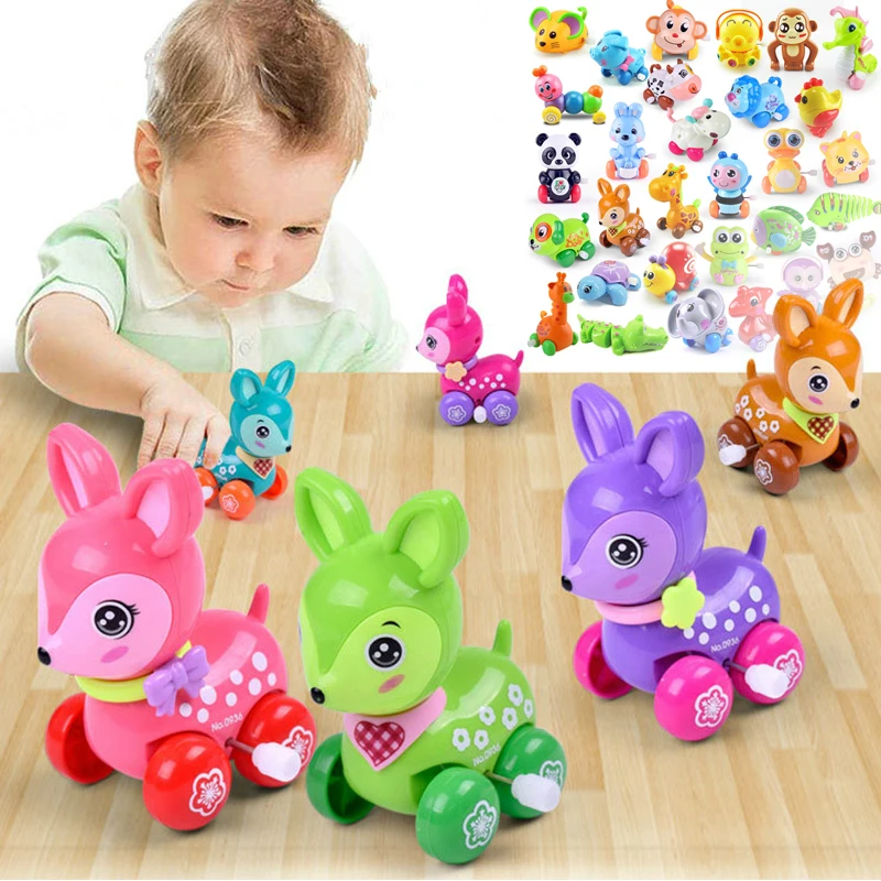 Baby Funny Kids Toys Spring Creative Chain Clockwork Car Mini Pull Back Jumping Frog Dog Lion Wind Up Toys for Children Toddlers
Baby Funny Kids Toys Spring Creative Chain Clockwork Car Mini Pull Back Jumping Frog Dog Lion Wind Up Toys for Children Toddlers