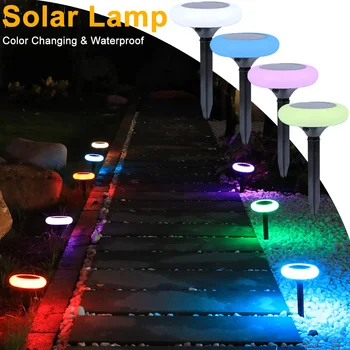 1-4Pack Solar Power Color Changing LED Landscape Lamps Solar Charging Waterproof Outdoor Garden Path Lawn Lamp Light D30
1-4Pack Solar Power Color Changing LED Landscape Lamps Solar Charging Waterproof Outdoor Garden Path Lawn Lamp Light D30