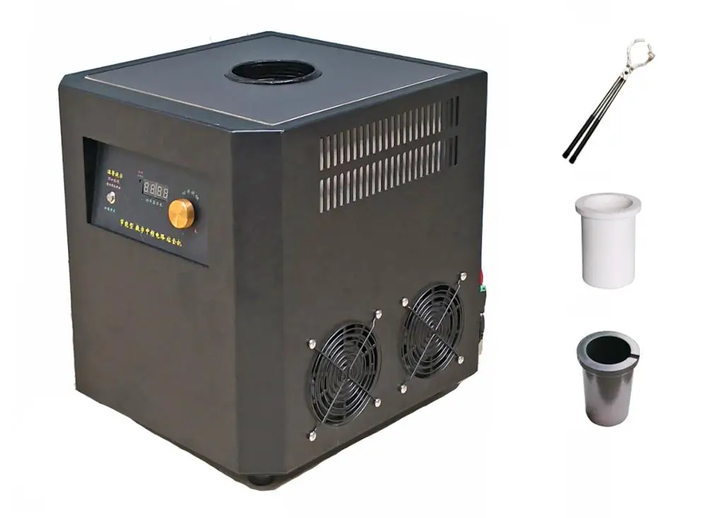 Electric Jewelry Melting Furnace gold melting metel metler 2KG/3KG 4kg 5kg 6kg Induction melting ovan furnacer Medium frequency
Electric Jewelry Melting Furnace gold melting metel metler 2KG/3KG 4kg 5kg 6kg Induction melting ovan furnacer Medium frequency
