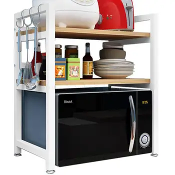 Kitchen Storage Rack Microwave Oven Rack Double Layer Oven Rack 2-layer Rice Cooker Storage Rack Supplies Seasoning Rack
Kitchen Storage Rack Microwave Oven Rack Double Layer Oven Rack 2-layer Rice Cooker Storage Rack Supplies Seasoning Rack