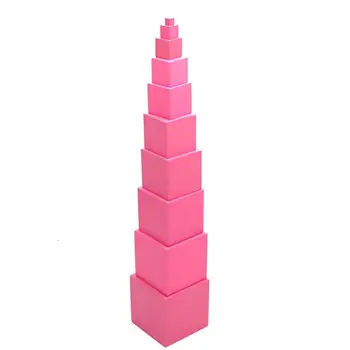 Kuulee Kids Montessori Wooden Pink Blocks Tower Building Toy Smart Puzzle Wooden Shape Stacking Toy Math Early Educational Toy
Kuulee Kids Montessori Wooden Pink Blocks Tower Building Toy Smart Puzzle Wooden Shape Stacking Toy Math Early Educational Toy