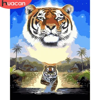 HUACAN DIY Pictures By Number Tiger Kits Drawing On Canvas Painting By Numbers Animal Hand Painted Picture Art Gift Home Decor
HUACAN DIY Pictures By Number Tiger Kits Drawing On Canvas Painting By Numbers Animal Hand Painted Picture Art Gift Home Decor