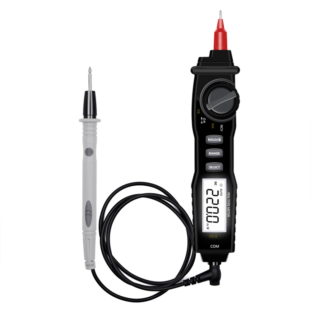 Electric Pen Type Digital Multimeter Multi-function Digital Display Voltage And Current Meter Hand-held Resistance Meter
Electric Pen Type Digital Multimeter Multi-function Digital Display Voltage And Current Meter Hand-held Resistance Meter