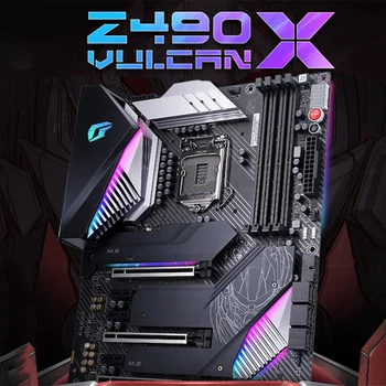 COLORFUL IGame Z490 Vulcan X V20 Motherboard I225V 2.5Gbit DDR4 Dual Channel 2400/213HZ RGB Light
COLORFUL IGame Z490 Vulcan X V20 Motherboard I225V 2.5Gbit DDR4 Dual Channel 2400/213HZ RGB Light