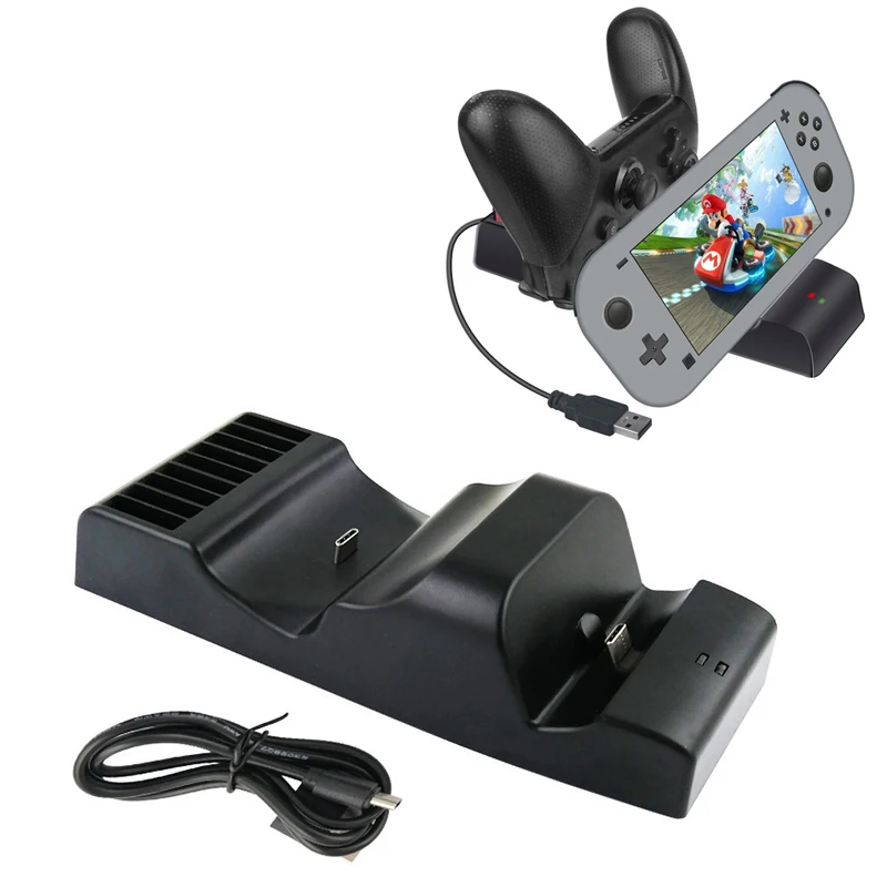 Nintend Switch Lite Switch Pro Charging Dock Station Stand With game card slots Chager for Nintendo Switch NS Charge Accessories
Nintend Switch Lite Switch Pro Charging Dock Station Stand With game card slots Chager for Nintendo Switch NS Charge Accessories