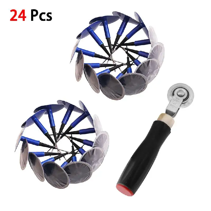 6MM Tyre Repair Plug Patch and Tire Repair Stitcher Tire Repair Tool Kits for Auto Car Motorcycle Bike Bicycle Scooter
6MM Tyre Repair Plug Patch and Tire Repair Stitcher Tire Repair Tool Kits for Auto Car Motorcycle Bike Bicycle Scooter