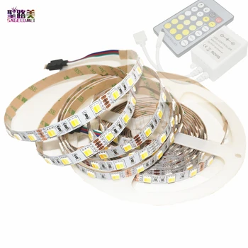 DC12V 5m White & Warm White Double Color 60leds/m LED Tape 300 LED 5050 LED Strip light + 24 Keys IR W & Warm White Controller
DC12V 5m White & Warm White Double Color 60leds/m LED Tape 300 LED 5050 LED Strip light + 24 Keys IR W & Warm White Controller