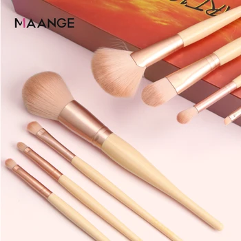 MAANGE 8 Pcs Professional Makeup Brushes Set Foundation Eyeshadow Eyebrow Blending Brush Make Up Brush Cosmetics Beauty Tool New
MAANGE 8 Pcs Professional Makeup Brushes Set Foundation Eyeshadow Eyebrow Blending Brush Make Up Brush Cosmetics Beauty Tool New