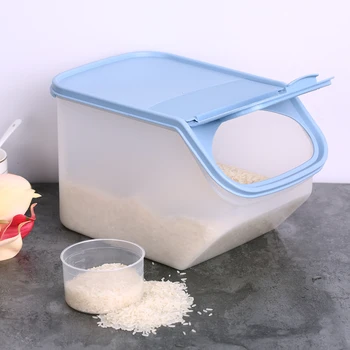 Hot 5L Plastic Food Storage Box Rice Fruit Vegetable Cornmeal Snacks Storage Container Holder with Flip-Top Lid with Measurement
Hot 5L Plastic Food Storage Box Rice Fruit Vegetable Cornmeal Snacks Storage Container Holder with Flip-Top Lid with Measurement