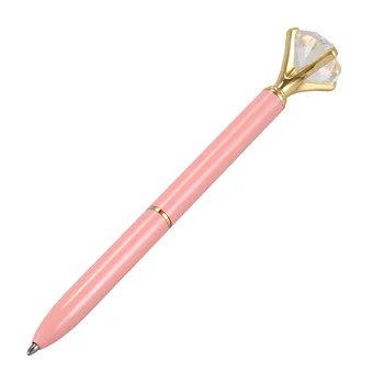 Kawaii Ballpoint Pen alloy Ball Pen With Large Diamond Black Refill Pen Fashion School Office Supplies, Pink
Kawaii Ballpoint Pen alloy Ball Pen With Large Diamond Black Refill Pen Fashion School Office Supplies, Pink