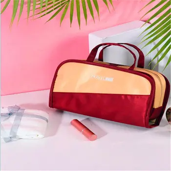 Hot Sell Cosmetic Storage Bag Women Travel Makeup Brush Lipstick Eyelash Eye Shadow Brush Organizer Toiletry Wash Accessories 
Hot Sell Cosmetic Storage Bag Women Travel Makeup Brush Lipstick Eyelash Eye Shadow Brush Organizer Toiletry Wash Accessories