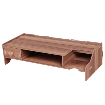 Wooden Monitor Stand Riser Computer Desk Organizer with Keyboard Mouse Storage Slots for Office Supplies School Computer Heighte
Wooden Monitor Stand Riser Computer Desk Organizer with Keyboard Mouse Storage Slots for Office Supplies School Computer Heighte