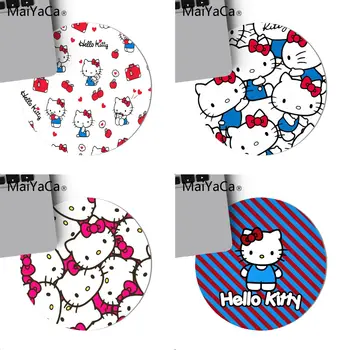 MaiYaCa Pink Hello Kitty Cat Mouse Mat Pad Game Carpet Mouse Pad round mouse Mat Anti Slip gaming Mousepad 22x22cm
MaiYaCa Pink Hello Kitty Cat Mouse Mat Pad Game Carpet Mouse Pad round mouse Mat Anti Slip gaming Mousepad 22x22cm