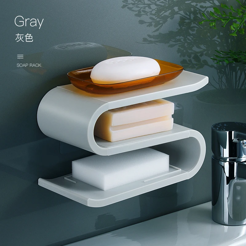 YININ S Type 3 Layer Hanging Soap Holder Rack Plastic Plate Tray Drain Shelf Bathroom Shower Wall Mounted Soap Storage Dish Box
YININ S Type 3 Layer Hanging Soap Holder Rack Plastic Plate Tray Drain Shelf Bathroom Shower Wall Mounted Soap Storage Dish Box