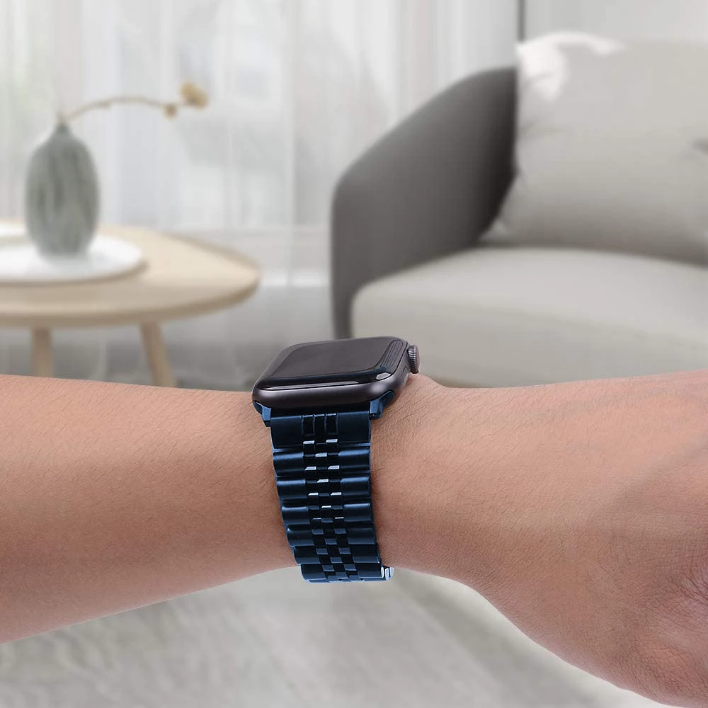 Ремешок из нержавеющей стали для Apple Watch Band SE Series 6 44 мм 40 мм 42 мм 38 мм, твердый браслет для Apple Watch Iwatch 6 5 4 3 2 1 
Ремешок из нержавеющей стали для Apple Watch Band SE Series 6 44 мм 40 мм 42 мм 38 мм, твердый браслет для Apple Watch Iwatch 6 5 4 3 2 1
