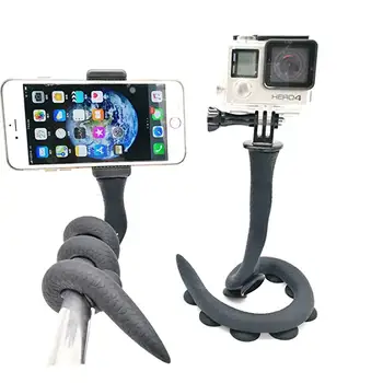 Flexible Smartphone Selfie Stick Lazy Snake Phone Pod Camera Tripod Mount with Ball Head Suction Cup Pad for Gopro SJCAM
Flexible Smartphone Selfie Stick Lazy Snake Phone Pod Camera Tripod Mount with Ball Head Suction Cup Pad for Gopro SJCAM