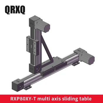 Cross high speed electric synchronous belt linear module linear sliding table laser Kit Guide numerical control table 
Cross high speed electric synchronous belt linear module linear sliding table laser Kit Guide numerical control table