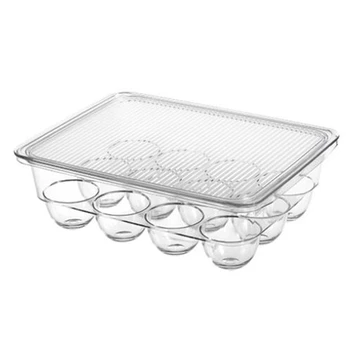 ELEG-Egg Box Kitchen Egg Storage Box Home Organizer Refrigerator Egg Crisper Container Egg Racks Food Storage Tray
ELEG-Egg Box Kitchen Egg Storage Box Home Organizer Refrigerator Egg Crisper Container Egg Racks Food Storage Tray