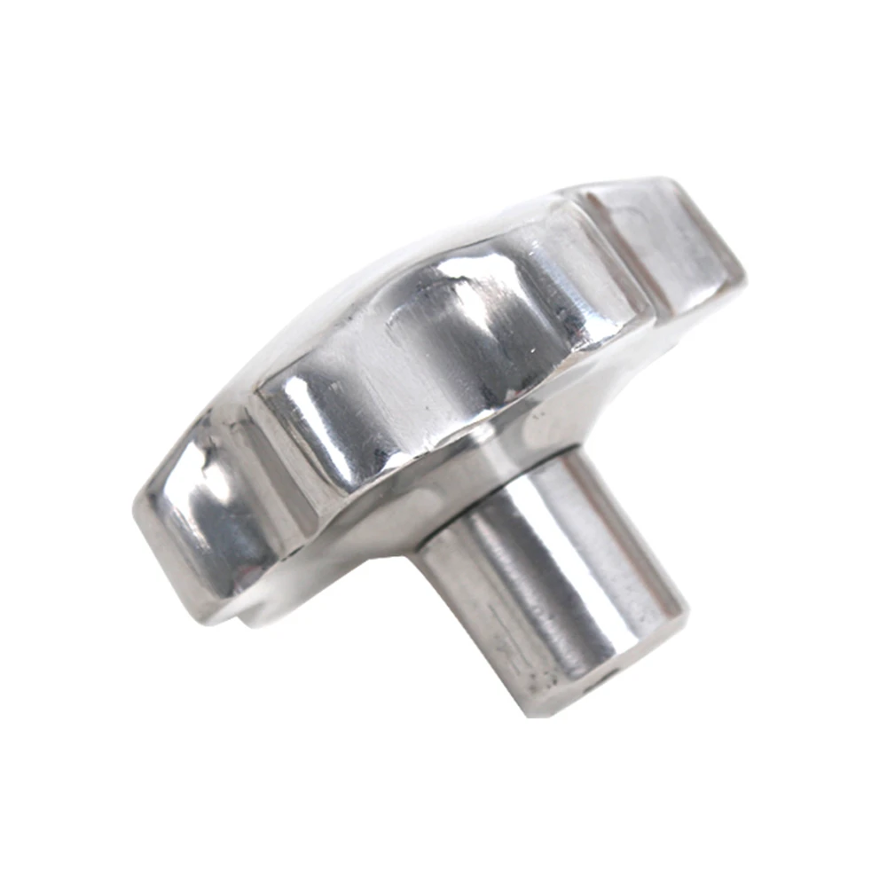 

2pc M8 M10 M12 stainless steel SS304 nut sleeve hand twist blind nuts plum blossom handle handwheel